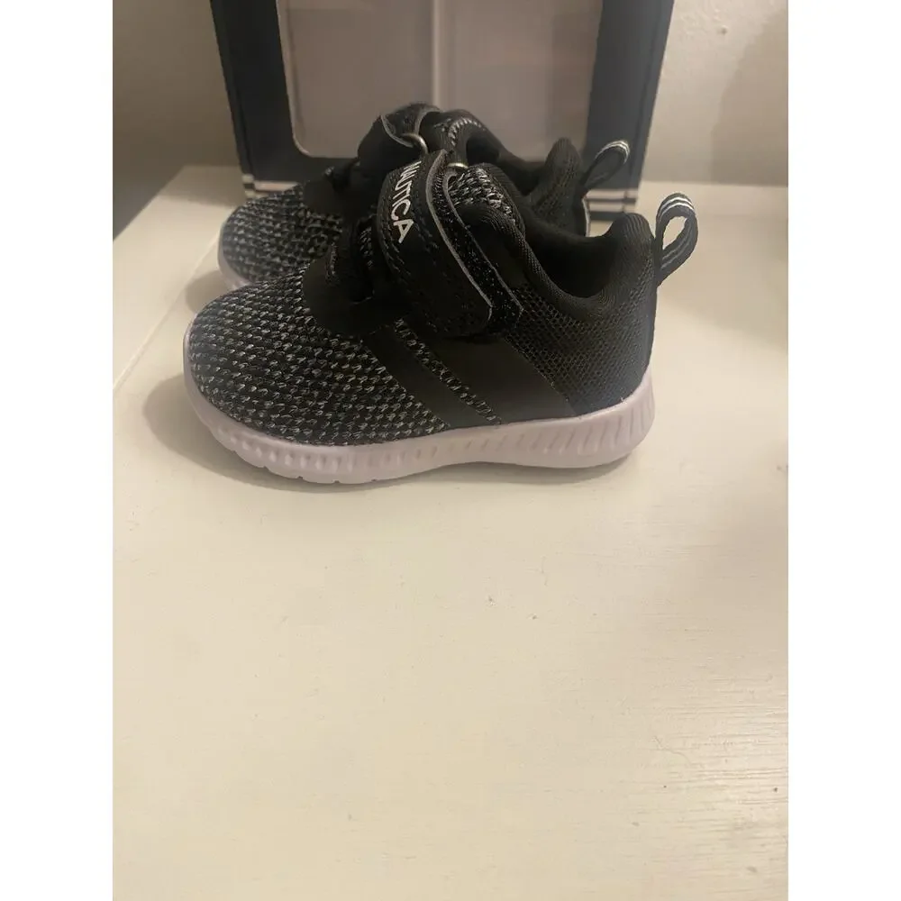 Nautica TNAUTICA T NAUTICA Tiny Towhee Athletic Mesh Sneakers Hook & Loop US 2 M